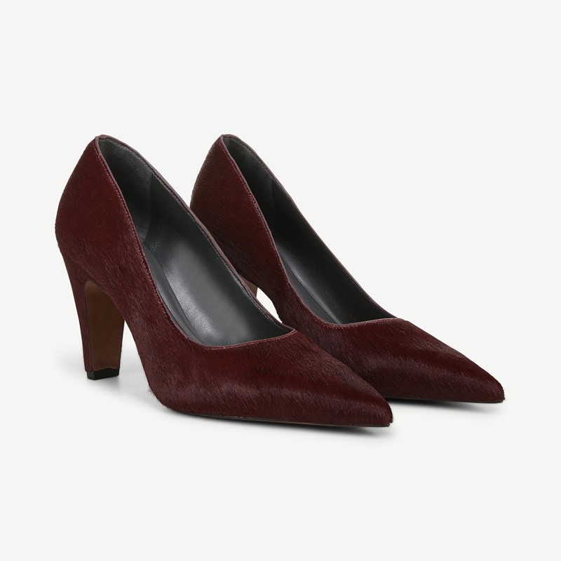 Sarto By Franco Sarto Sarto Sage Pump (Bordo Calf Hair Leather) 8.5 M Pointed Toe