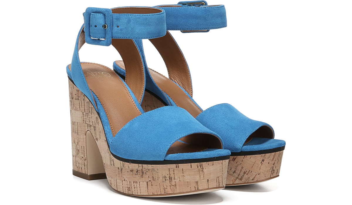 blue jeweled heels