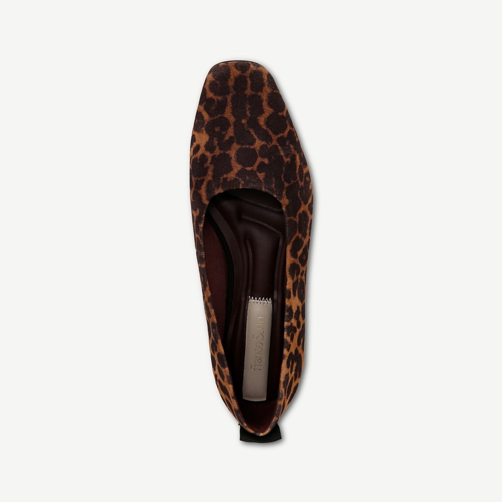 Franco sarto animal print flats online