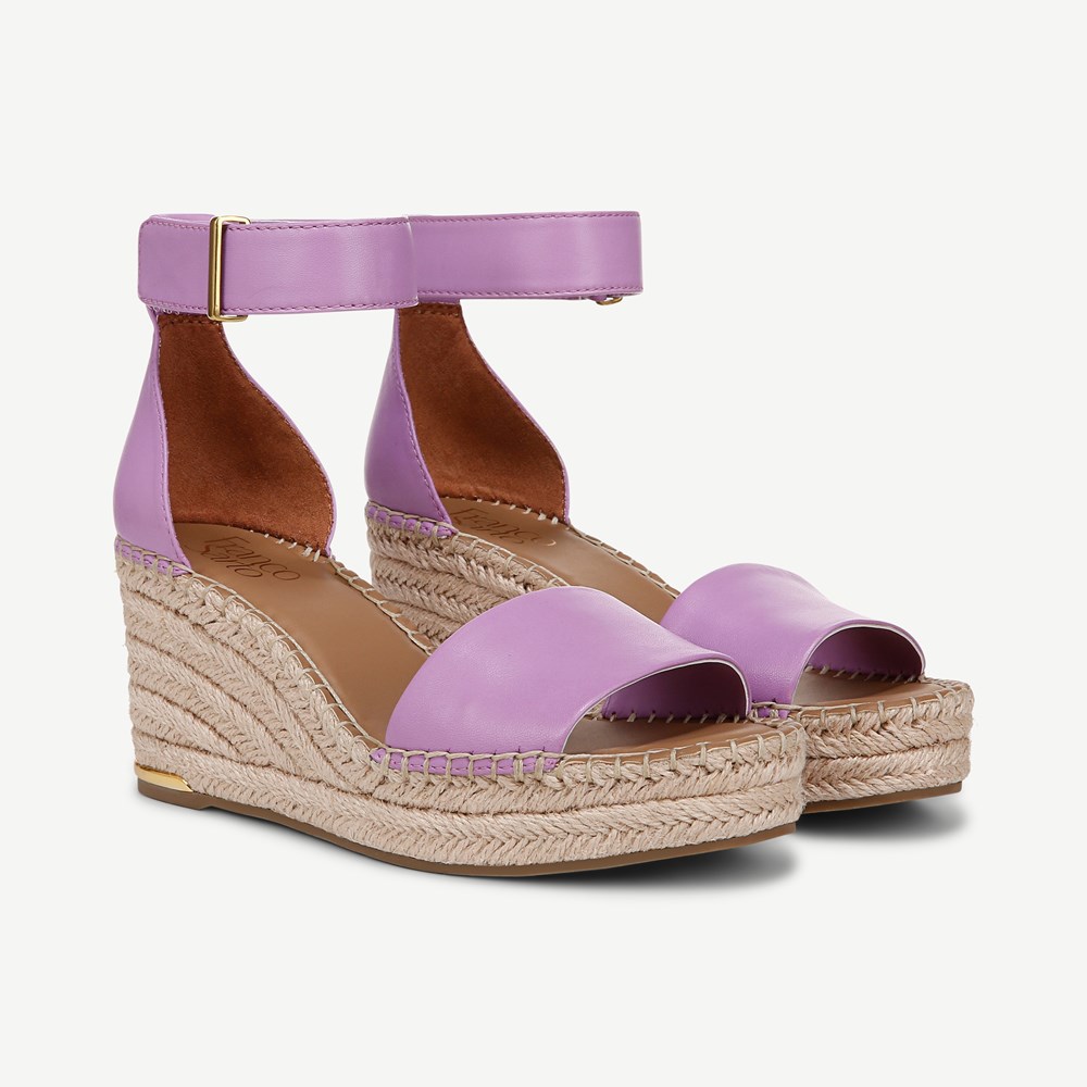 Franco Clemens Espadrille Wedge Sandal Womens Sandals Franco Sarto