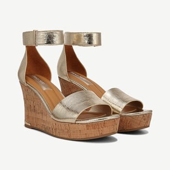 Franco Clemens Cork Wedge Sandal - Franco Sarto