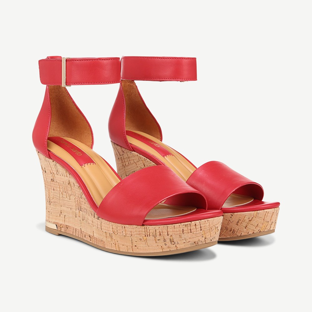 Franco sarto peep toe wedge on sale