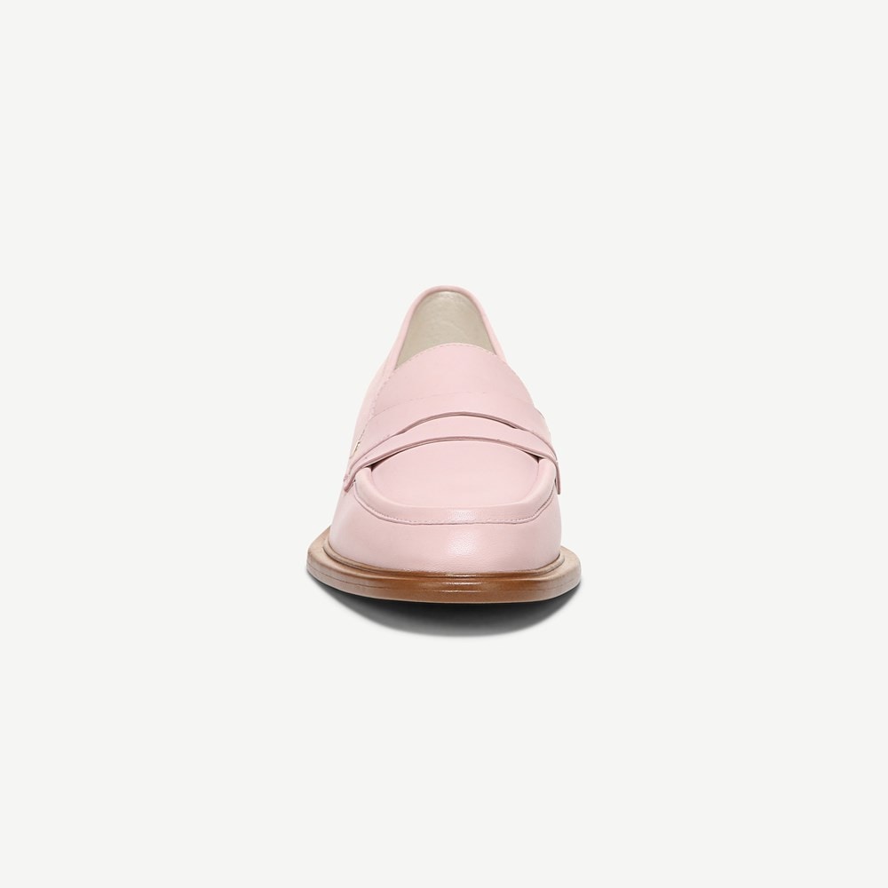 Baby pink store loafers