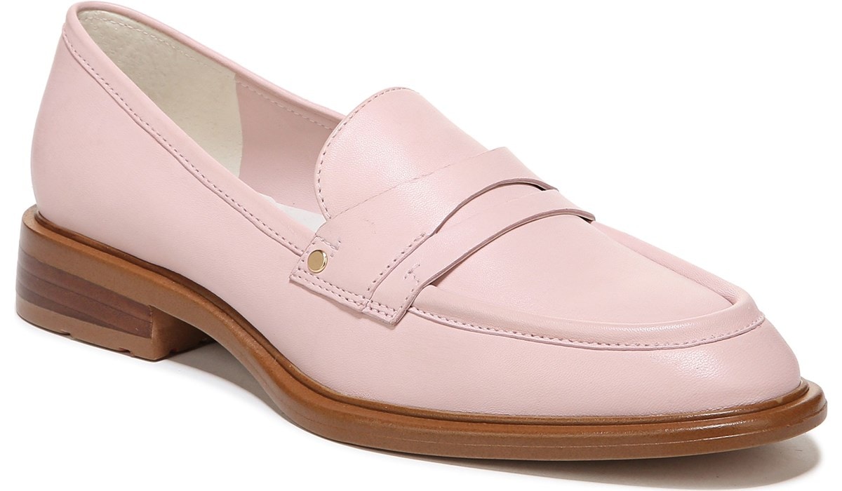 Light hot sale pink loafers