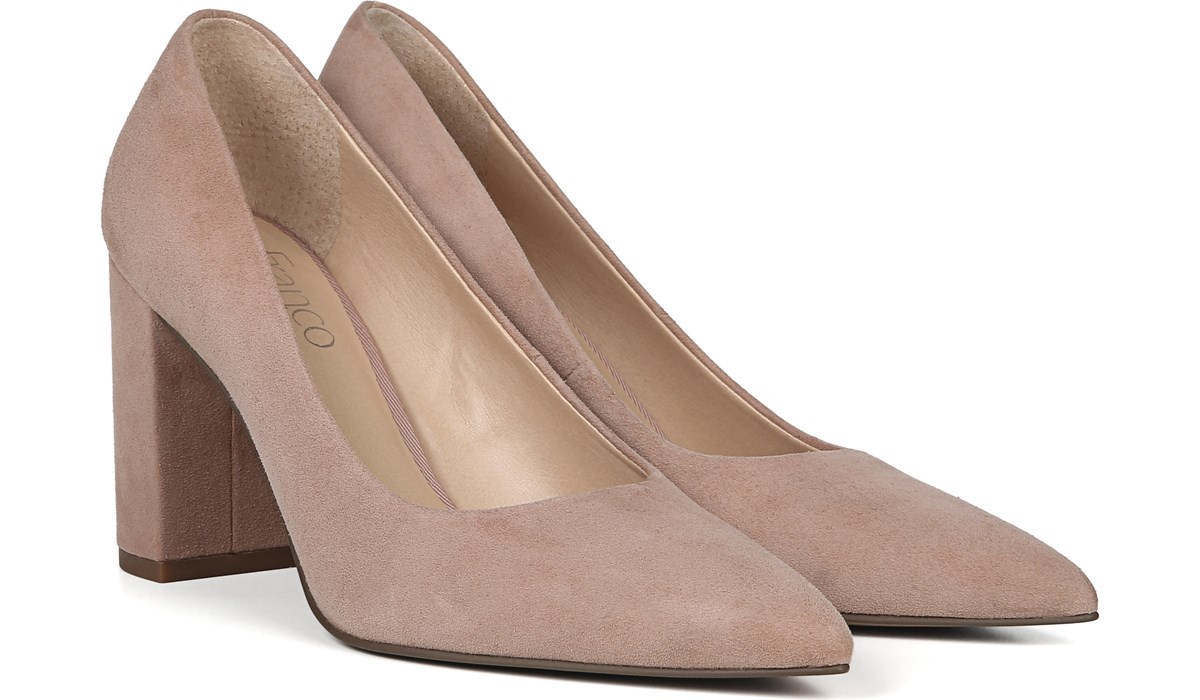 franco sarto suede pumps