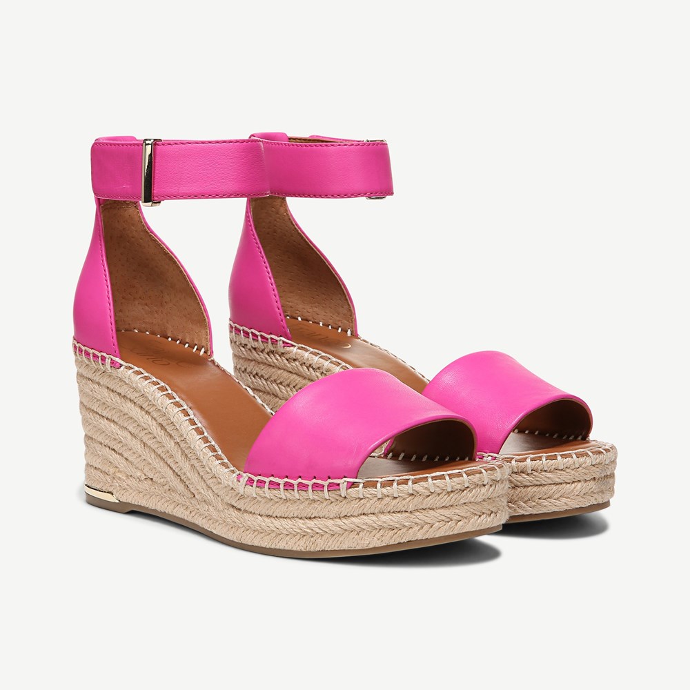 Franco sarto pink sandals on sale