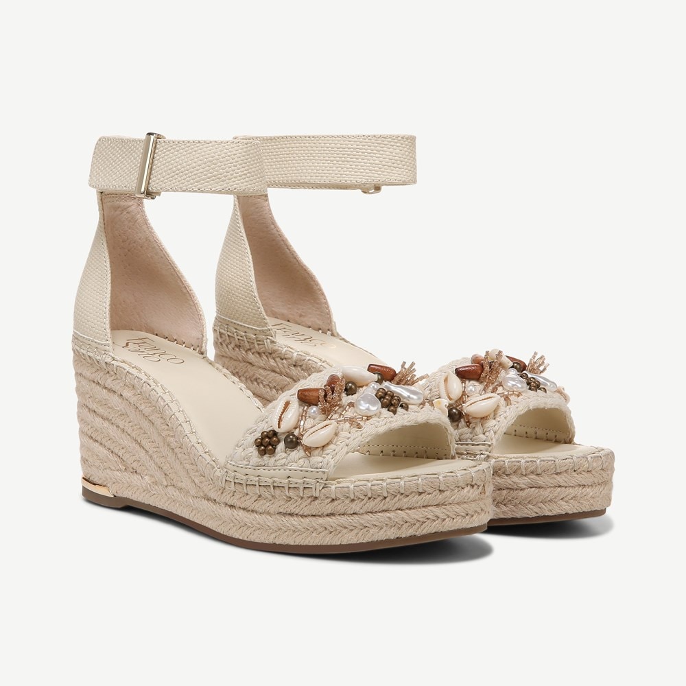 Franco sarto women's hot sale pine espadrille wedge sandal