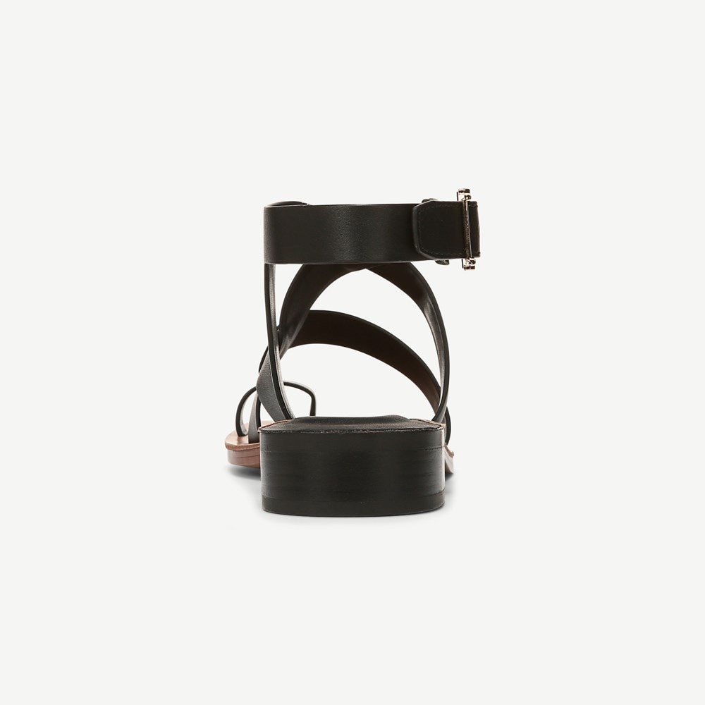 Franco sarto black strappy sandals online