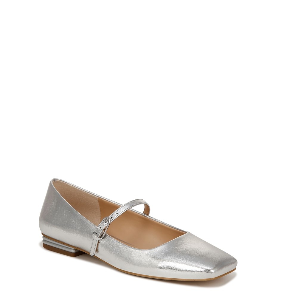 Womens leather mary jane on sale flats