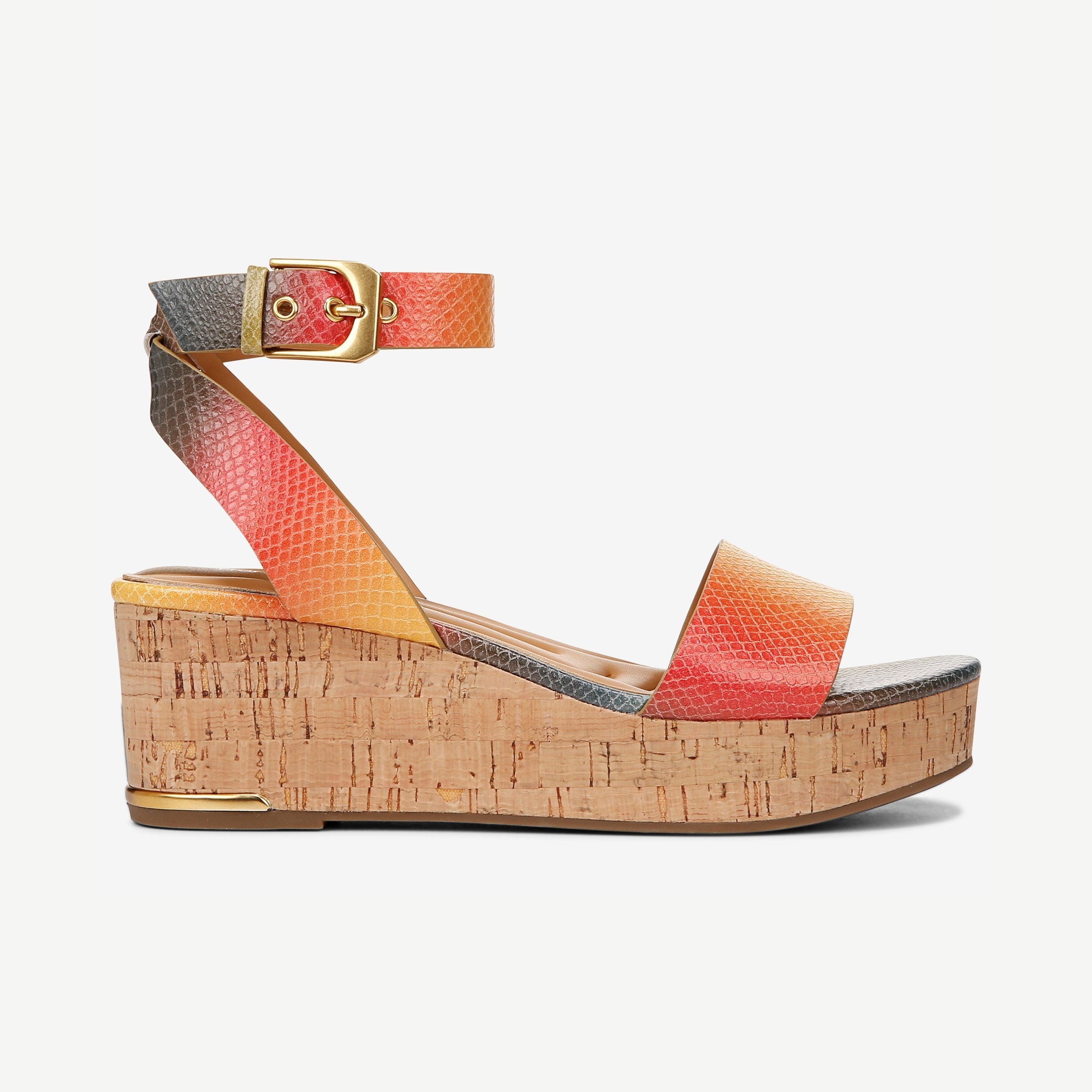 Franco Presley Platform Wedge Womens Sandals Franco Sarto