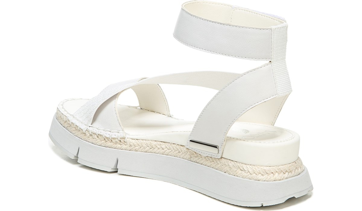 franco sarto white platform sandals