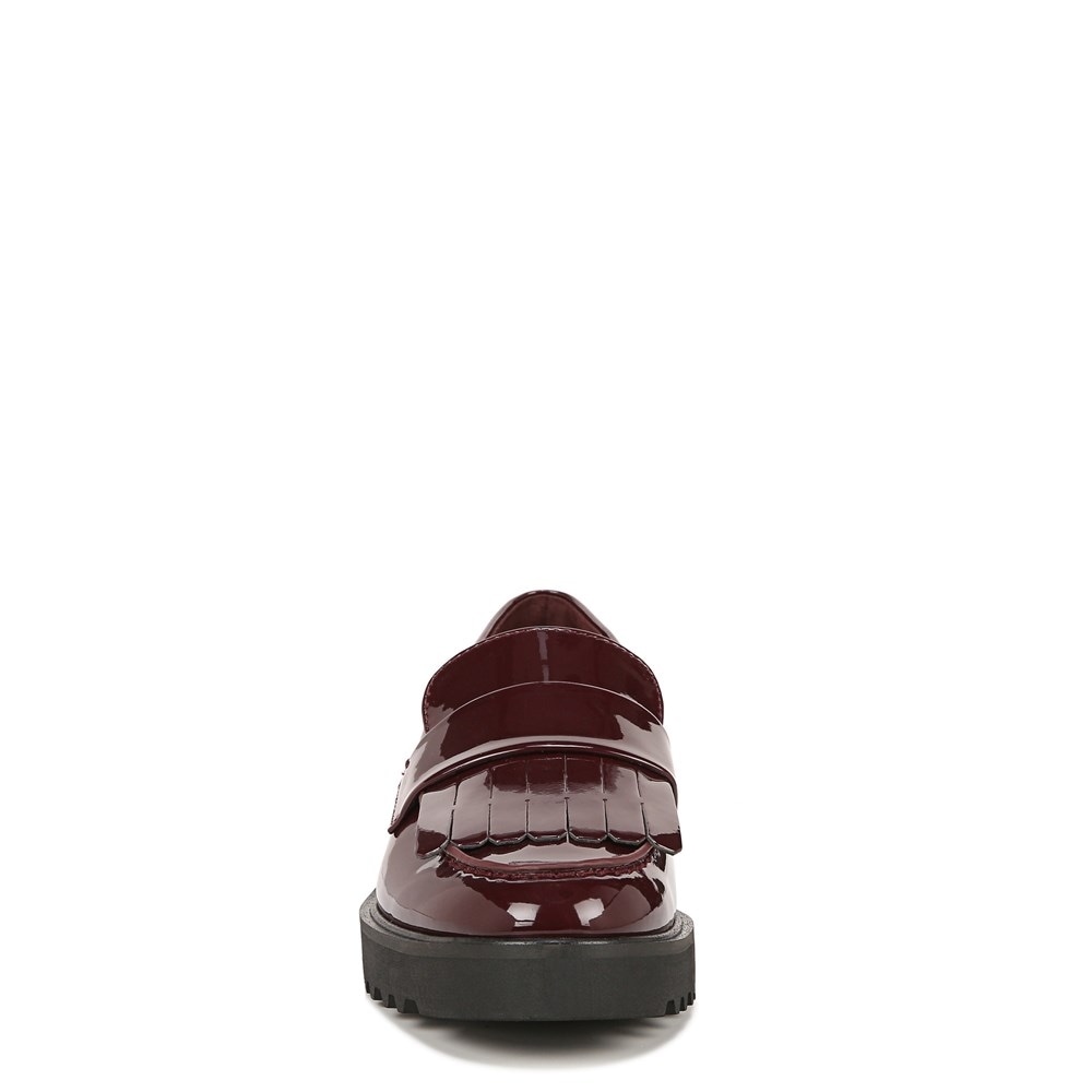 Franco sarto hot sale burgundy loafers