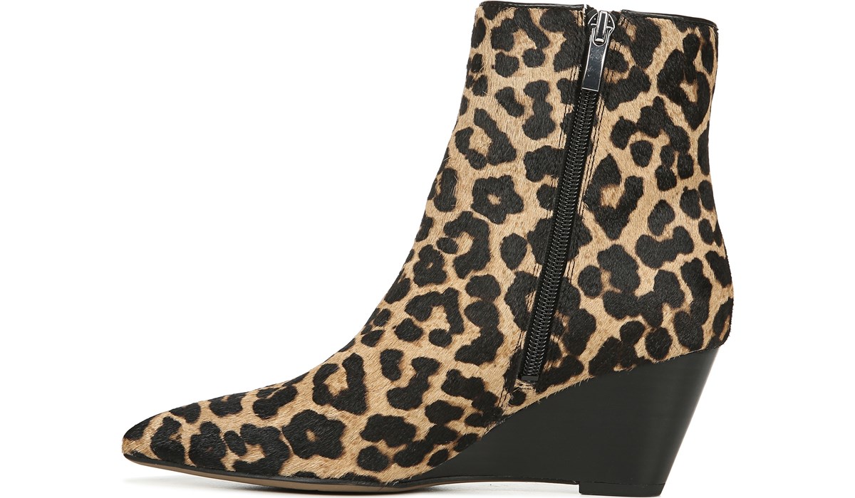 franco sarto leopard wedge shoes