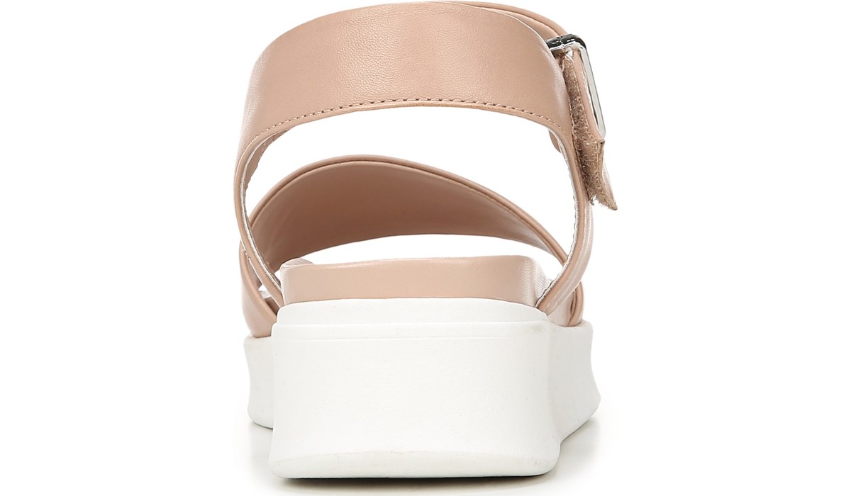 Franco Eastyn Sandal in Peach Leather