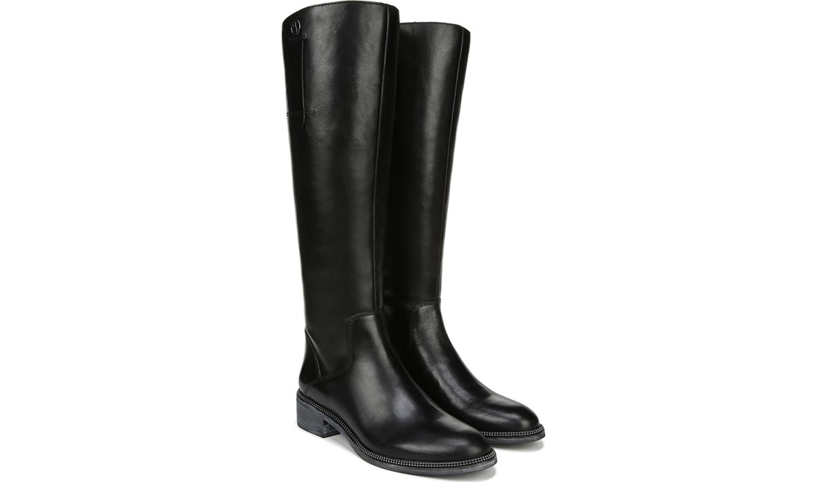 Franco Becky Boot in Black Leather 