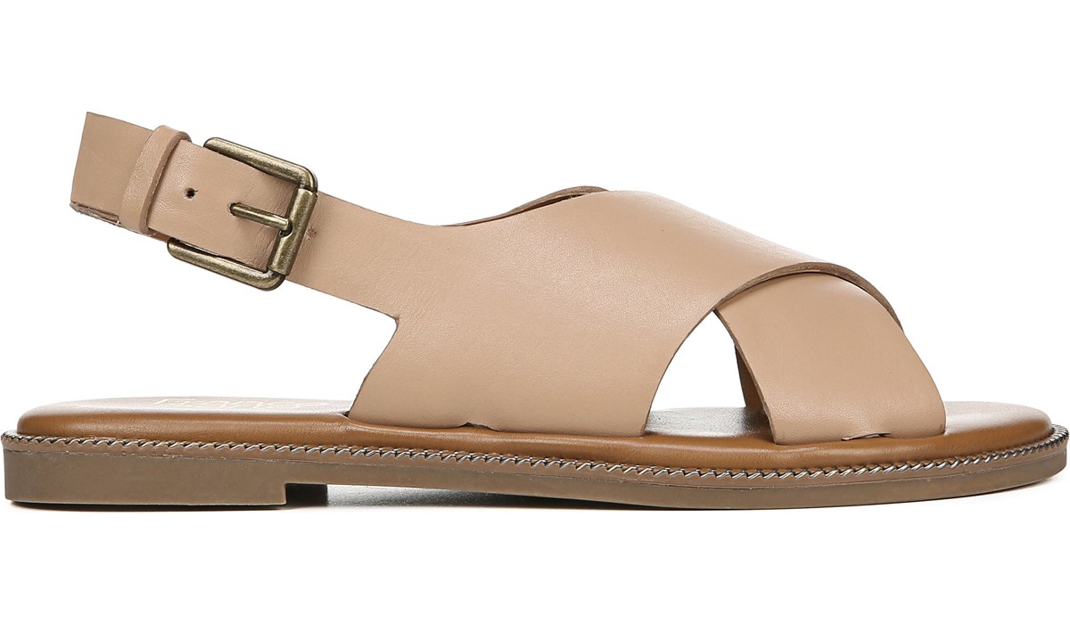 franco sarto kayleigh slingback leather sandal