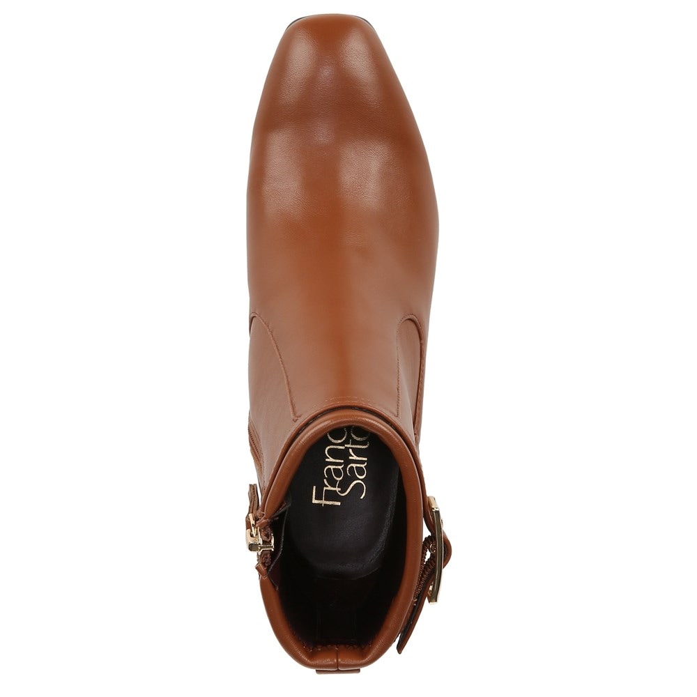 Franco sarto brown outlet leather booties