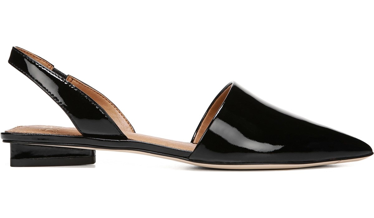 franco sarto black flats