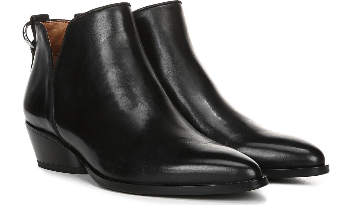 franco sarto black leather boots