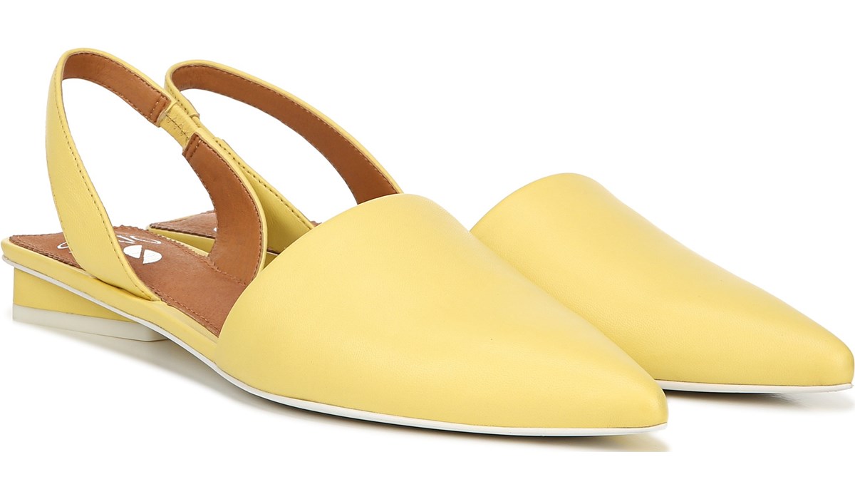 graydon pointy toe slingback flat